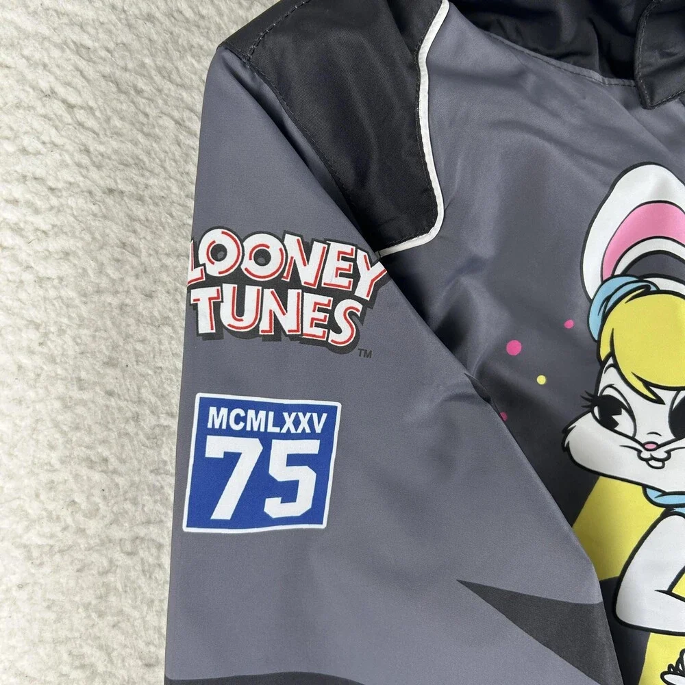 Members Only Jacket Youth Medium Looney Tunes Lola Bunny Racing Love Graphic